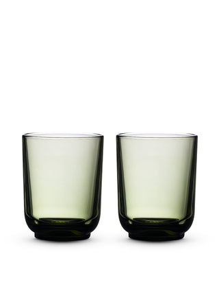 Photo of FELLOW Pirch Latte Glass (325ml/11oz) ( Woodland 2-Pack ) [ Fellow ] [ Coffee Glasses ]