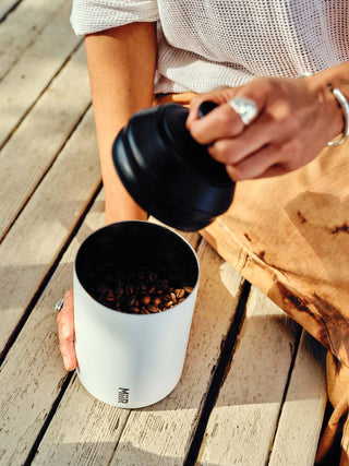Photo of MiiR Airlock Coffee Canister (340g/12oz) ( ) [ MiiR ] [ Storage ]