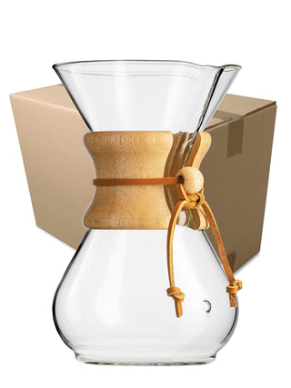 Photo of CHEMEX® Six Cup Classic ( 6 Units (1 Case) ) [ Chemex ] [ Pourover Brewers ]