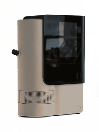 Photo of STRONGHOLD S2 Tabletop Coffee Roaster ( Ivory ) [ Stronghold ] [ Coffee Roaster ]