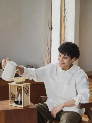 Photo of HARIO AYA Shippō Drip Stand Set ( ) [ HARIO ] [ Coffee Kits ]