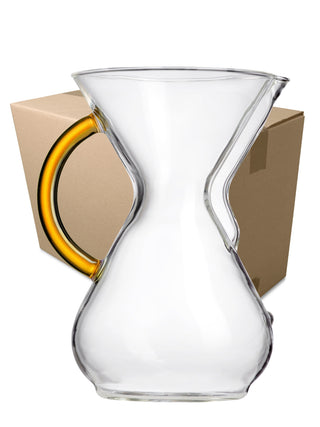 Photo of CHEMEX® Six Cup Glass Handle ( Gold 6 Units (1 Case) ) [ Chemex ] [ Pourover Brewers ]
