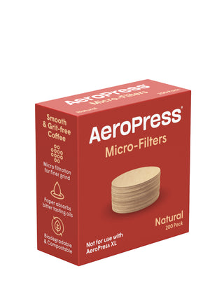 Photo of AeroPress Natural Microfilters (200-Pack) ( Default Title ) [ AeroPress ] [ Paper Filters ]