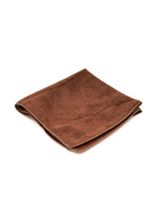 Photo of ESPRESSO PARTS Microfiber Cloth Towel (406x406mm/16x16in) ( Brown ) [ Espresso Parts ] [ Brushes and Tools ]