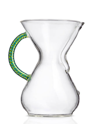 Photo of CHEMEX® Six Cup Glass Handle ( Tropical Twist ) [ Chemex ] [ Pourover Brewers ]