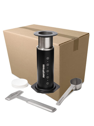 Photo of AeroPress Steel Coffee Maker ( Black 5 Units [1 Case] ) [ AeroPress ] [ Press Brewers ]