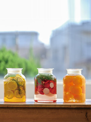 Photo of HARIO Glass Storage Jar (1000ml/34oz) ( ) [ HARIO ] [ Storage ]