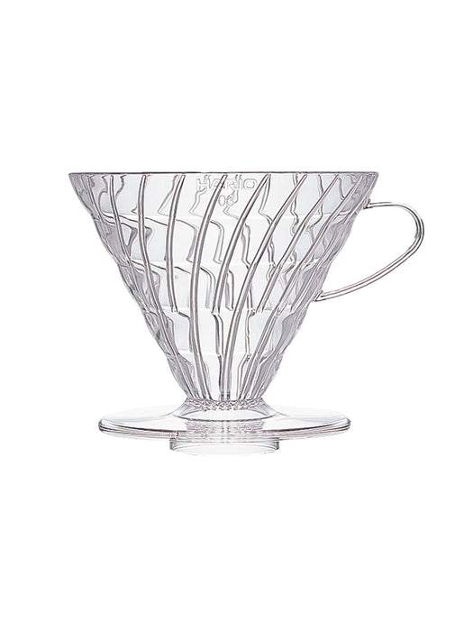 Photo of HARIO V60-03 Dripper (Plastic) (Clear) ( Default Title ) [ HARIO ] [ Pourover Brewers ]