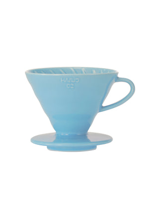 Photo of HARIO V60-02 Dripper (Ceramic) ( Light Blue ) [ HARIO ] [ Pourover Brewers ]