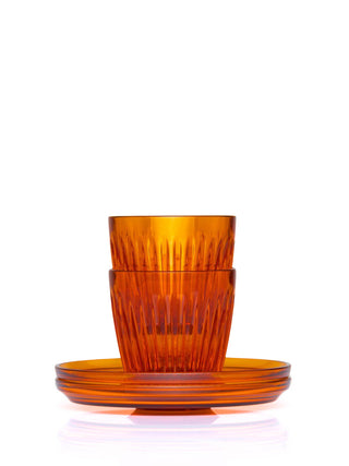 Photo of HUSKEE Renew Espresso Set (3oz/88ml) ( Amber ) [ Huskee ] [ Coffee Cups ]