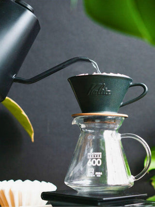 Photo of KALITA Wave 185 MINO Pottery Dripper ( ) [ Kalita ] [ Pourover Brewers ]