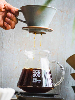 Photo of KALITA Wave 185 MINO Pottery Dripper ( ) [ Kalita ] [ Pourover Brewers ]