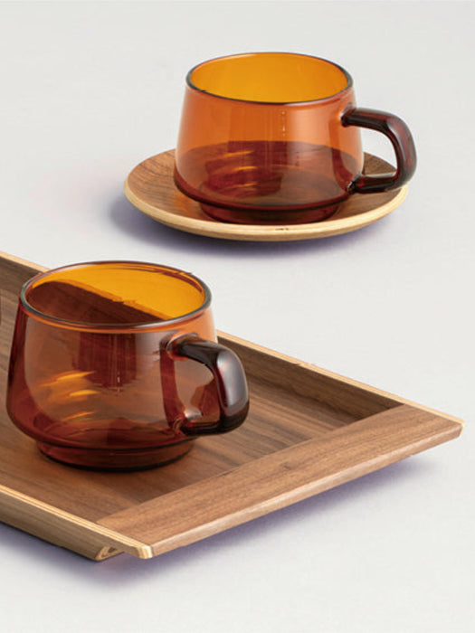 Photo of KINTO SEPIA Cup (270ml/9oz) (4-Pack) ( ) [ KINTO ] [ Coffee Glasses ]