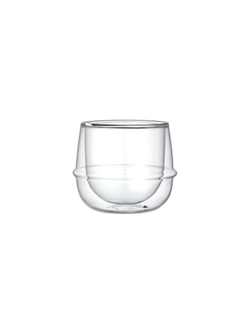 Photo of KINTO KRONOS Double Wall Wine Glass (250ml/8.5oz) ( Clear ) [ KINTO ] [ Wine Glasses ]