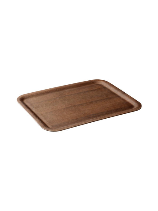 Photo of KINTO NONSLIP Tray (430x330mm/17x13in) (6-Pack) ( Teak ) [ KINTO ] [ Serving Trays ]