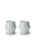 Photo of KRUVE CASCADE Porcelain Espresso Glasses (2-Pack) ( White ) [ Kruve ] [ Coffee Glasses ]