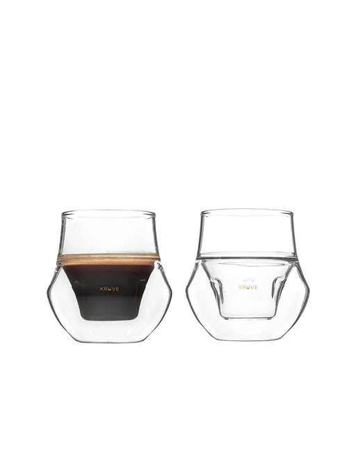 Photo of KRUVE PROPEL Espresso Glasses (2-Pack) ( Default Title ) [ Kruve ] [ Coffee Glasses ]