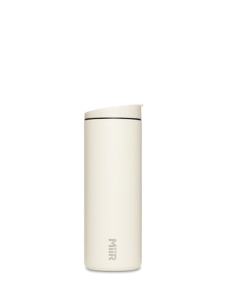 Photo of MiiR Flip Traveler (16oz/473ml) ( Sandstone White ) [ MiiR ] [ Reusable Cups ]