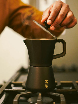 Photo of MiiR New Standard Moka Pot (10oz/296ml) ( ) [ MiiR ] [ Moka Pots ]