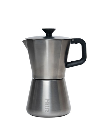 Photo of MiiR New Standard Moka Pot (10oz/296ml) ( Stainless Steel ) [ MiiR ] [ Moka Pots ]