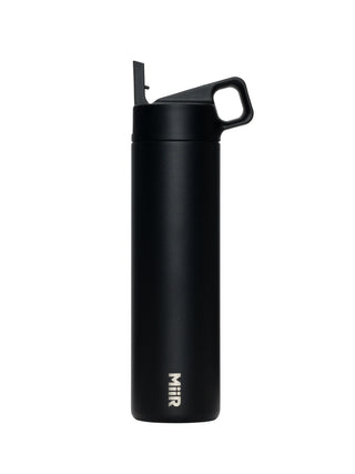 Photo of MiiR Straw Bottle (20oz/591ml) ( Black ) [ MiiR ] [ Hydration Bottles ]