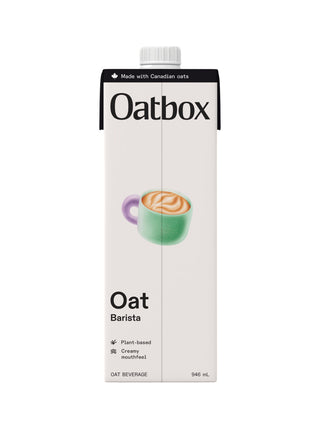 Photo of OATBOX Barista Oat Beverage (946ml/32oz) (6-Pack) ( Default Title ) [ Oatbox ] [ Alternative Milks ]