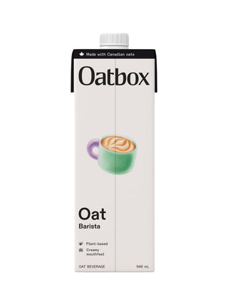 Photo of OATBOX Barista Oat Beverage (946ml/32oz) ( 12 Cartons (1 Case) ) [ Oatbox ] [ Alternative Milks ]