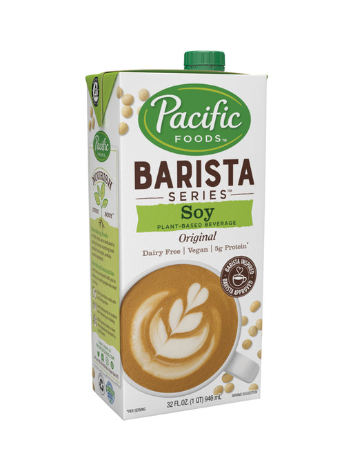 Photo of PACIFIC Barista Series™ Soy Beverage (12-Pack) ( Default Title ) [ Pacific Foods ] [ Alternative Milks ]