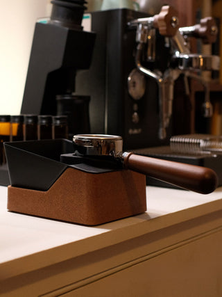 Photo of PROPER BY DESIGN Olympus Knockbox + Tamping Station ( ) [ Proper by Design ] [ Knock Boxes ]