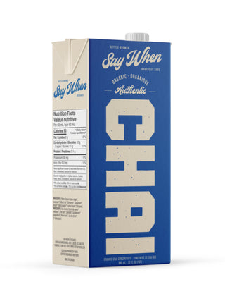 Photo of SAY WHEN Organic Authentic Chai Concentrate ( ) [ Say When ] [ Drink Concentrate ]