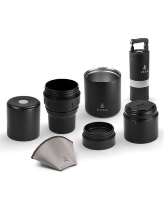 Photo of VSSL Nest Pourover Coffee Kit + Java G25 Grinder Gift Set ( ) [ VSSL ] [ Coffee Kits ]