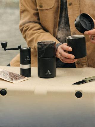 Photo of VSSL Nest Pourover Coffee Kit + Java G25 Grinder Gift Set ( ) [ VSSL ] [ Coffee Kits ]