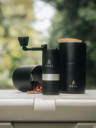 Photo of VSSL Nest Pourover Coffee Kit + Java G25 Grinder Gift Set ( ) [ VSSL ] [ Coffee Kits ]