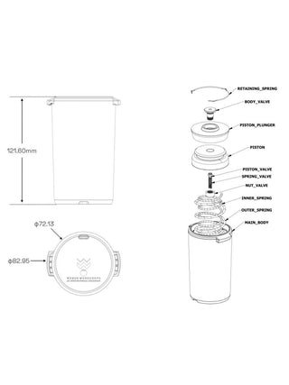 Photo of WEBER WORKSHOPS Spring Clean™ Espresso Machine Cleaning Device (Polymer) ( ) [ Weber Workshops ] [ Espresso Accessories ]