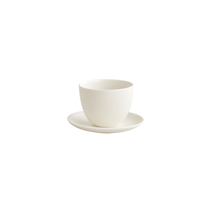 Photo of KINTO PEBBLE Cup & Saucer 180ml ( White ) [ KINTO ] [ Tea Equipment ]