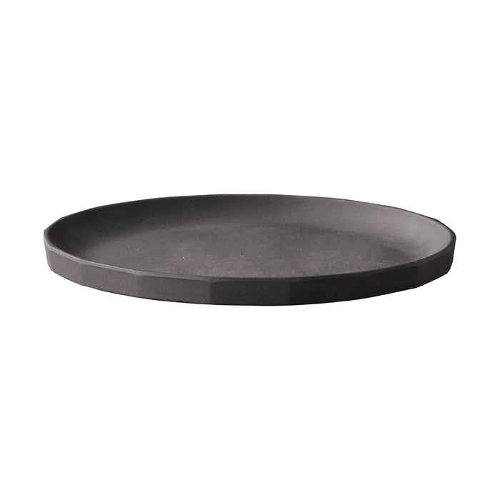 Photo of KINTO ALFRESCO Plate (250mm) (4-Pack) ( Black ) [ KINTO ] [ Plates ]
