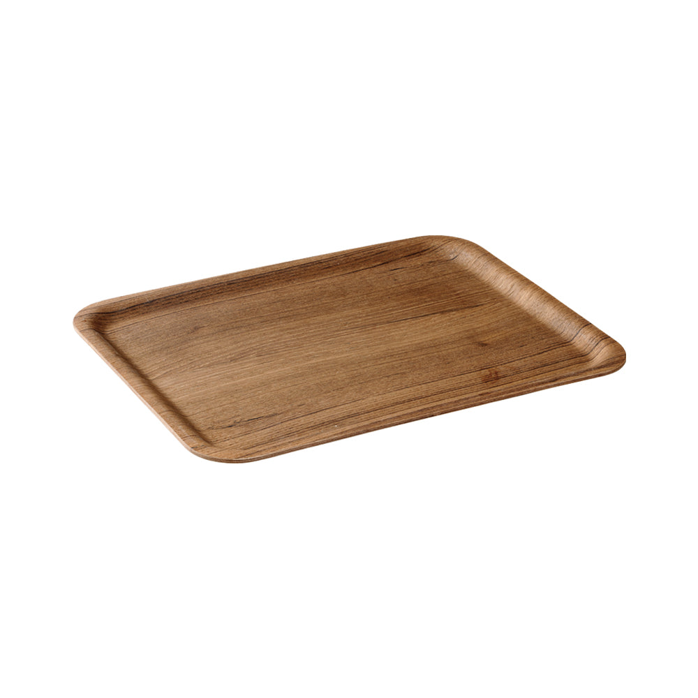 Photo of KINTO NONSLIP Tray 360x280mm 6-Pack ( Teak ) [ KINTO ] [ Serving Trays ]