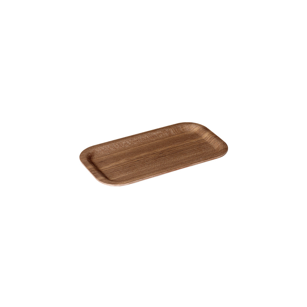 Photo of KINTO NONSLIP Tray 220x120mm 6-Pack ( Teak ) [ KINTO ] [ Serving Trays ]