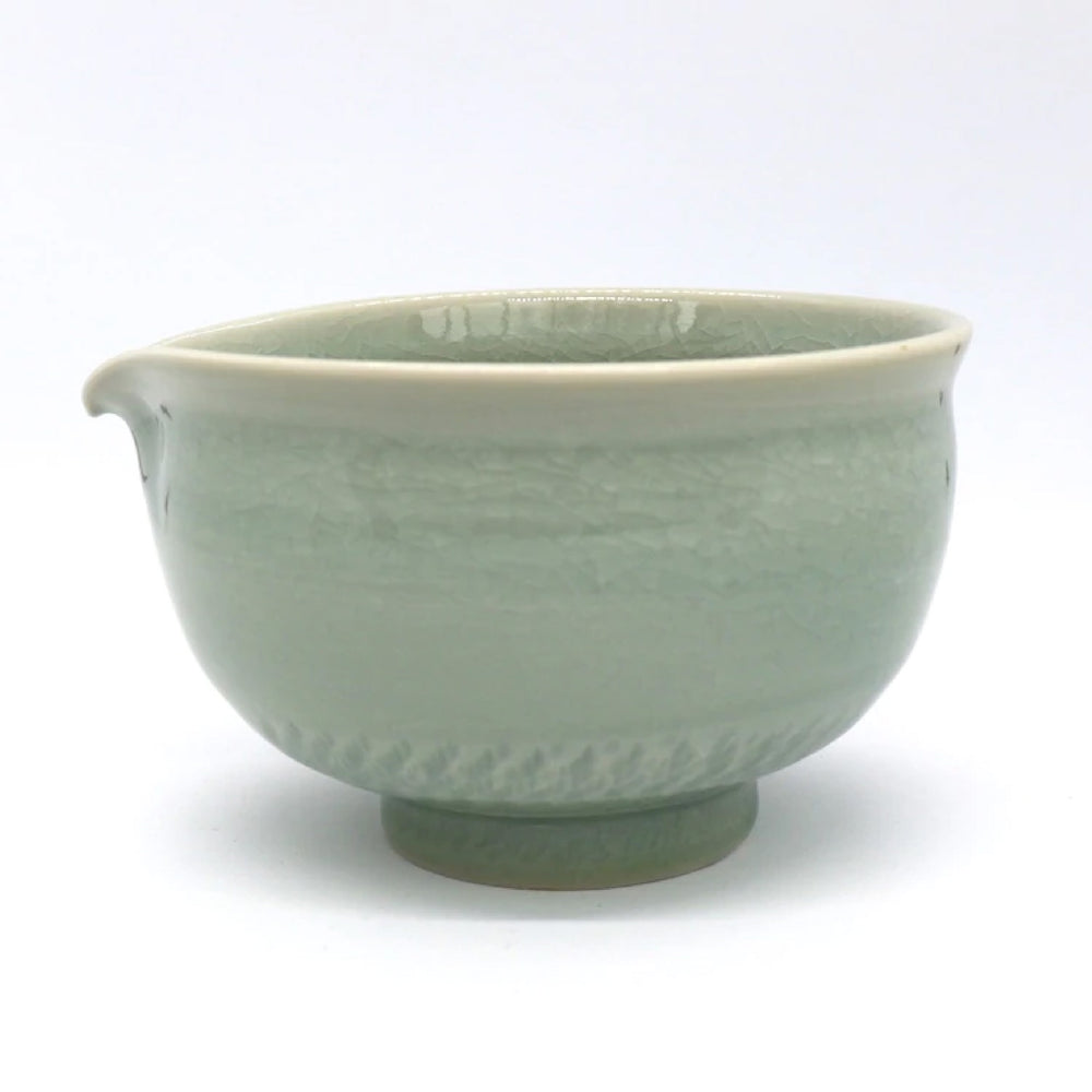 Photo of Matsu Kaze Tea - Katakuchi Matcha Bowl – Kannyu Sui ( Default Title ) [ Matsu Kaze Tea ] [ Tea Equipment ]