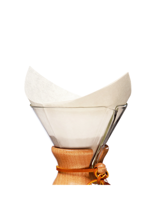 Photo of CHEMEX® Filter Squares (100-Pack) ( 1 Unit ) [ Chemex ] [ Paper Filters ]