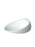 Photo of COOKPLAY Jomon Large Bowl-Plate (18x14cm/7.1x5.5in) ( Glazed White ) [ Cookplay ] [ Bowls ]