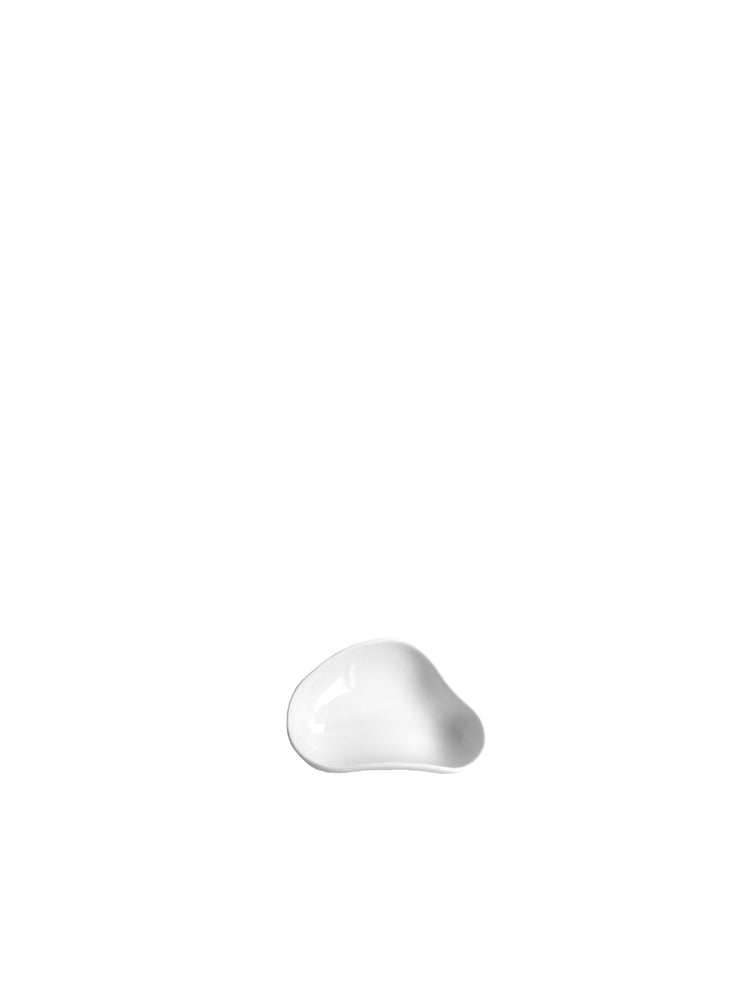 Photo of COOKPLAY Yayoi Appetizer Dish (10x6cm/4x2.4in) ( Glazed White ) [ Cookplay ] [ Plates ]