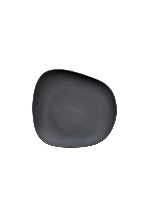 Photo of COOKPLAY Yayoi Superflat Plate (26x24.5cm/10.2x9.7in) ( Matte Black ) [ Cookplay ] [ Plates ]