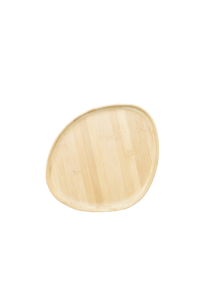 Photo of COOKPLAY Yayoi Small Tray (Bamboo) (31x29cm/12.2x11.4in) ( Default Title ) [ Cookplay ] [ Serving Trays ]