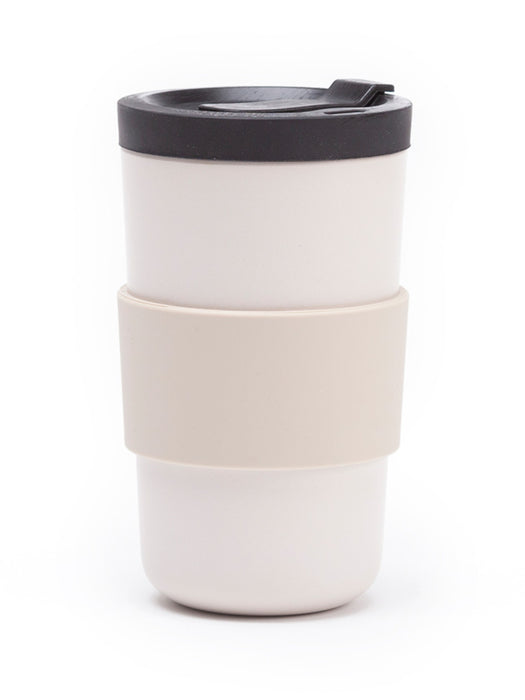 Photo of EKOBO Go Reusable Takeaway Cup ( Stone 473ml 16oz ) [ EKOBO ] [ Coffee Cups ]