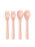 Photo of EKOBO Go Cutlery Set (2 x fork & spoon) ( Blush ) [ EKOBO ] [ Cutlery ]