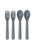 Photo of EKOBO Go Cutlery Set (2 x fork & spoon) ( Storm ) [ EKOBO ] [ Cutlery ]
