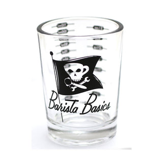 Photo of 4oz Lined Measuring Glass ( Default Title ) [ Barista Basics ] [ Shot Glasses ]