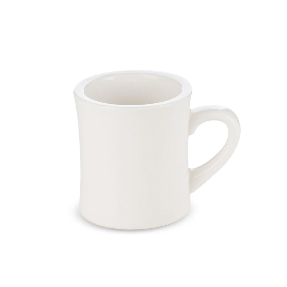 Photo of Diner Mug Gloss Finish White 6-Pack ( Default Title ) [ Espresso Parts ] [ Coffee Cups ]