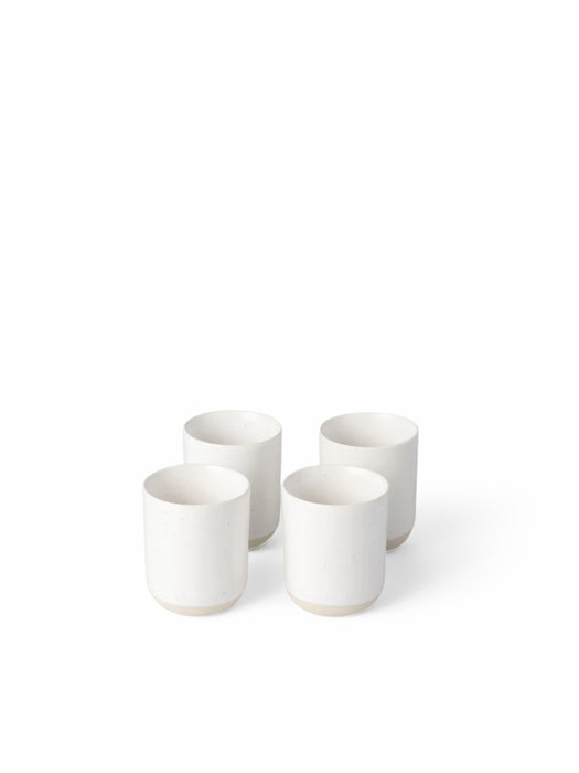 Photo of FABLE The Cappuccino Cups (4-Pack) ( Speckled White ) [ Fable ] [ Coffee Cups ]